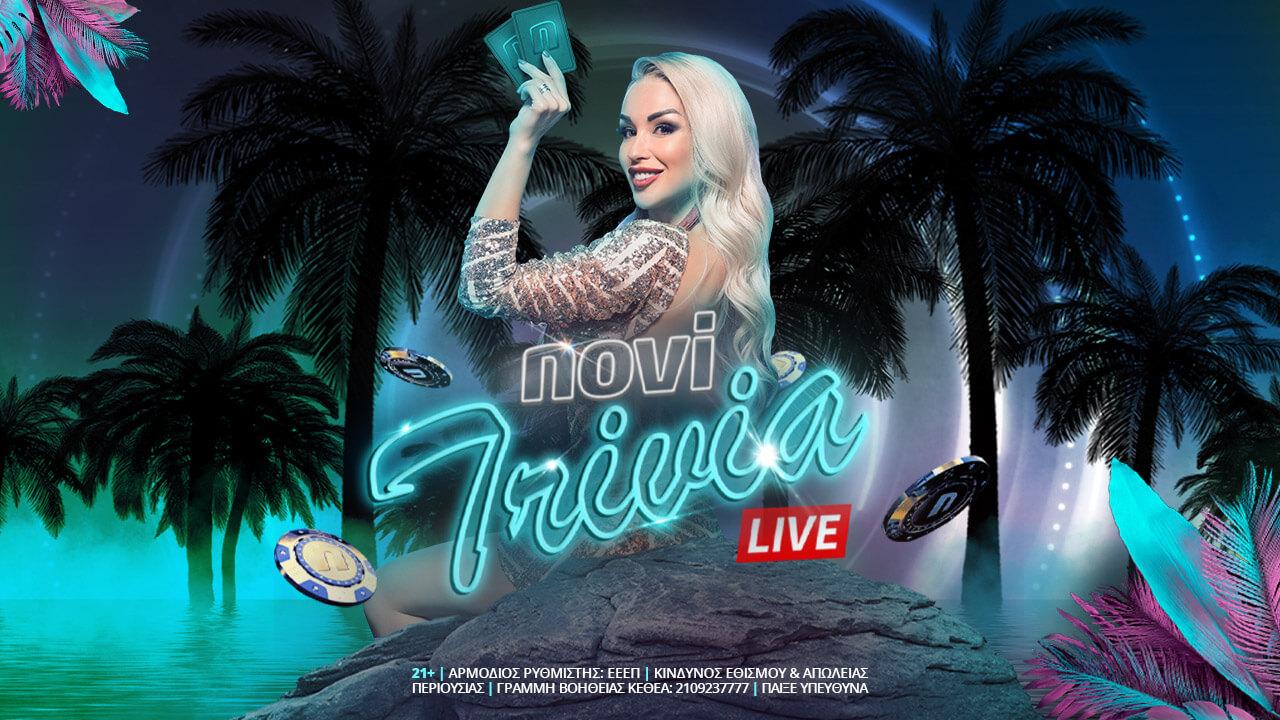 Novi Trivia Live: Summer edition στο live casino
