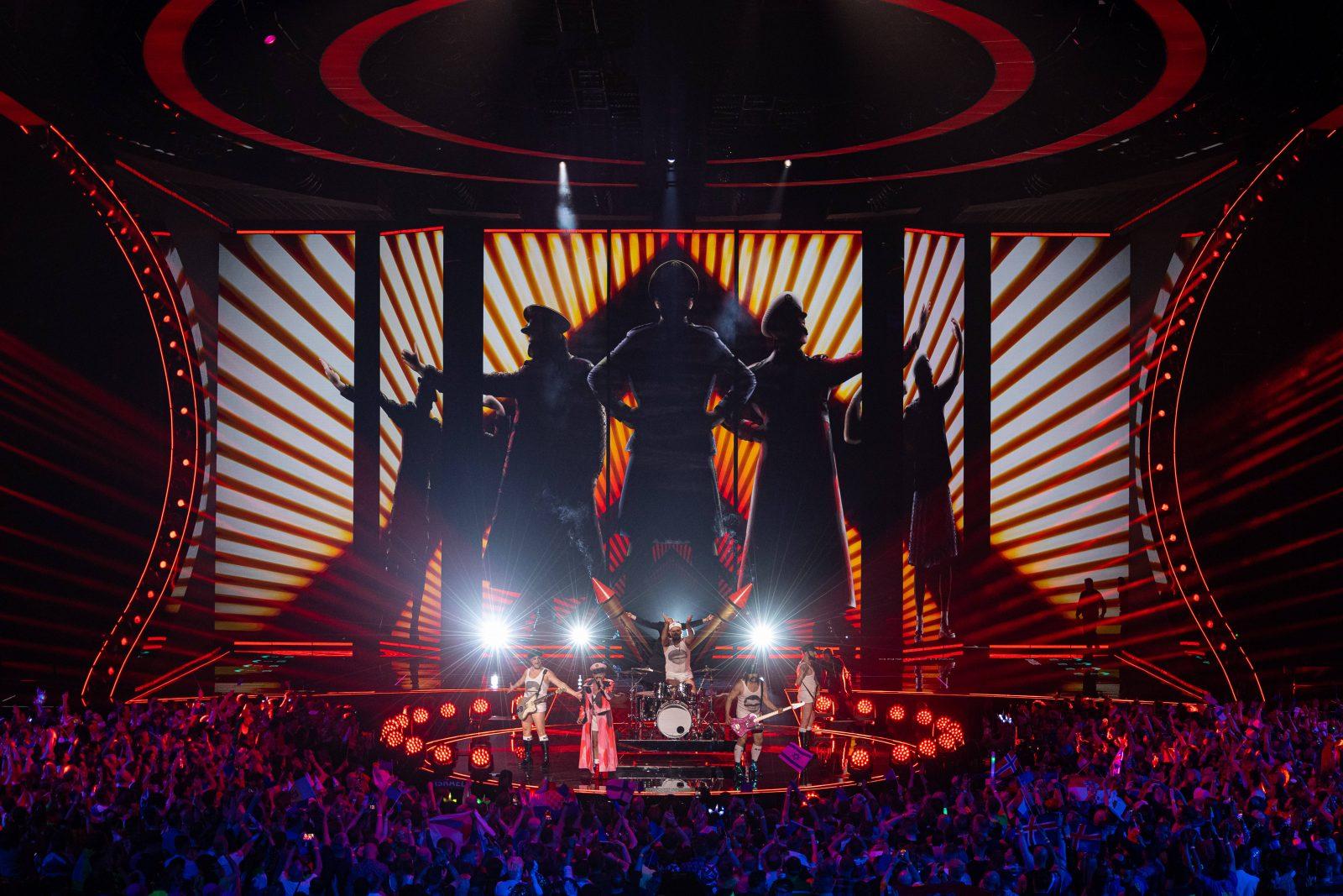 O τελικός της Eurovision με ενισχυμένες αποδόσεις