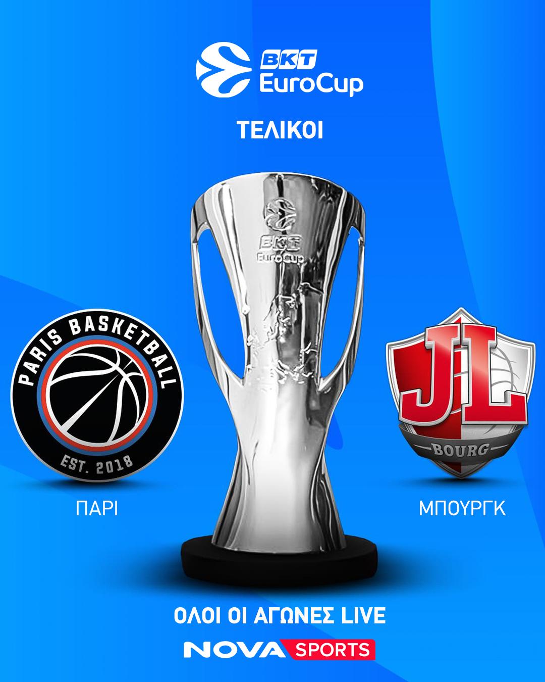 Euroleague αγώνες και Eurocup.